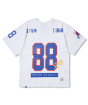 스티그마(STIGMA) 88 Football Oversized Short Sleeves T-Shirts White