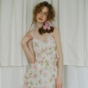 쎄무아듀(CEST MOIDEW) Cest_Irregular floral chiffon camisole