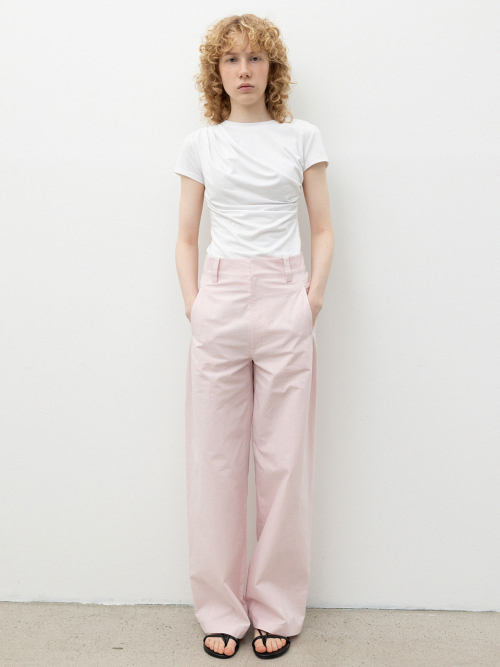 Musinsa Rrace Pure Curve Pants Ice Pink