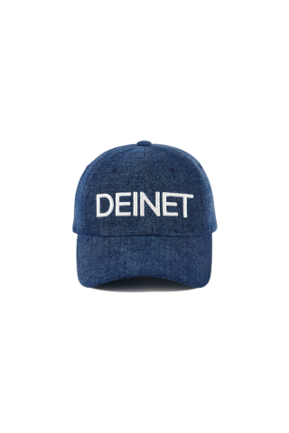 다이닛(DEINET) DEINET LOGO DENIM CAP IN BLUE