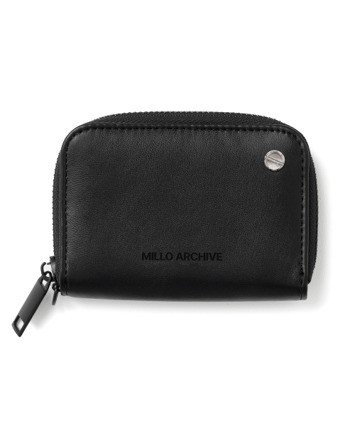 Musinsa Millo Archive Cade Leather Wallet Leather Black