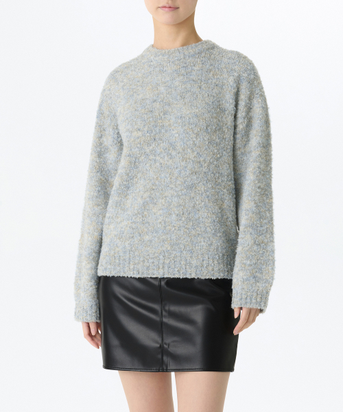 Musinsa Musinsa Standard Woman Women S Boucle Relaxed Crew Neck