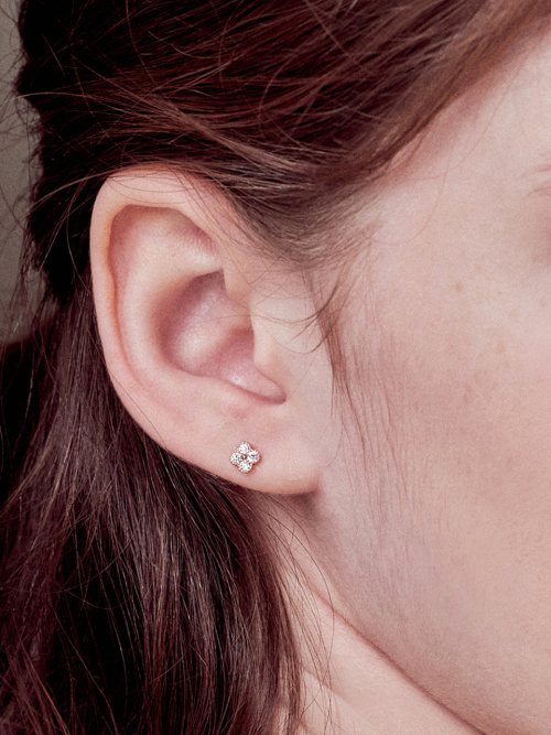 [silver925] flory cubic earring