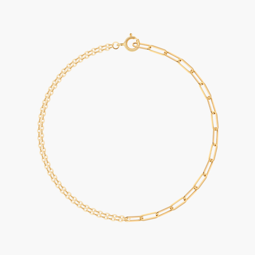 14K Eternal Half Clip Chain Bracelet