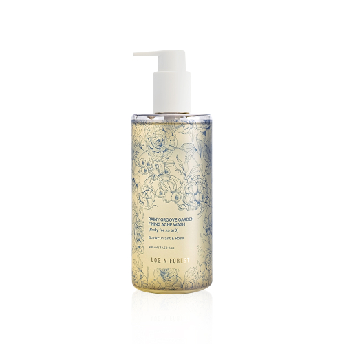 LOGiN FOREST Rainy Groove Garden Fining Acne Wash Body For Us Earth 400ml