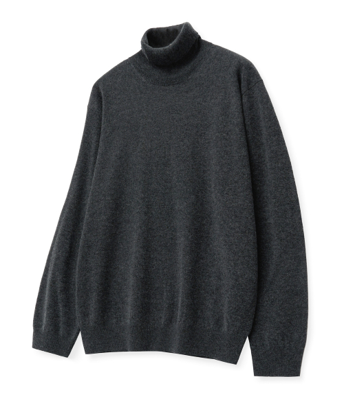 Musinsa Tngt Charcoal Grey Regular Fit Wool Cashmere Essential