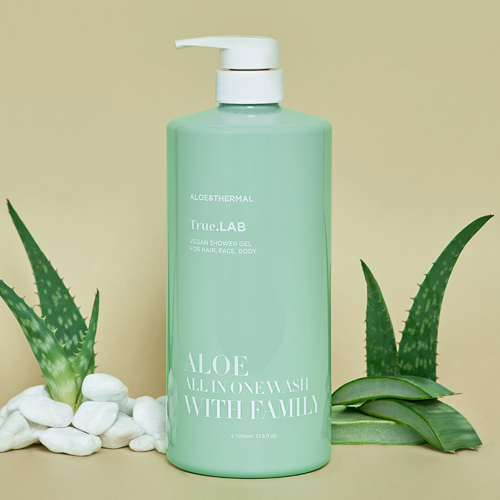 True.LAB Aloe Body Wash With Family 1000ml