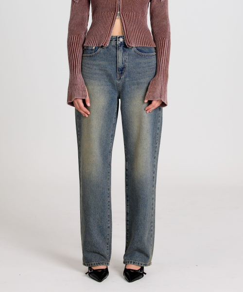 Signature Washed Semi-Wide Denim