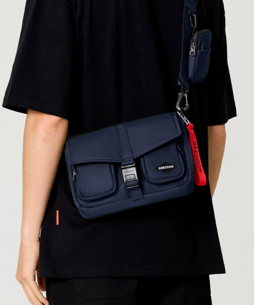 GEECOON - Nylon Comfort Mini Crossbody Bag GEE248-705 Navy