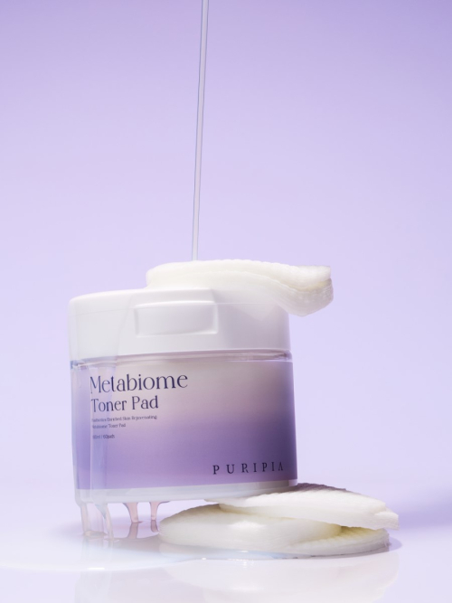 Puripia [Shipping Expected Early September] METABIOME Probiotics Toner Facial Pads, 60 Sheets