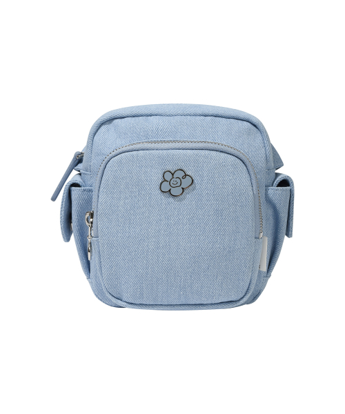 MUSINSA WACKY WILLY Lily Cargo Mini Crossbody Indigo