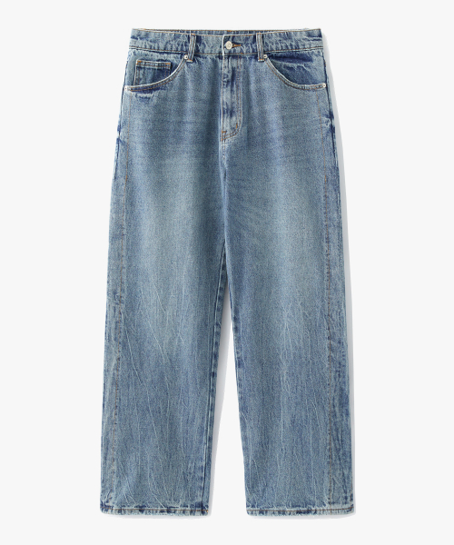 MUSINSA SUARE Ocean Wave Denim Pants