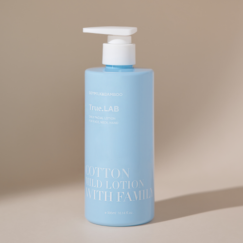True.LAB Cotton Mild Lotion with Family 300ml