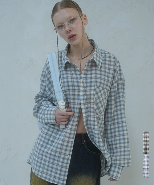 Jun Check Shirt - 2COL