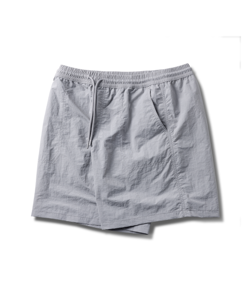 UNI Nylon String Band Half Pants Light Gray LZHP3103
