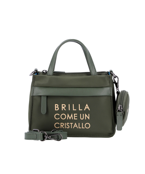 BBYB - MARCE Nylon Mini Cross Bag (Khaki)