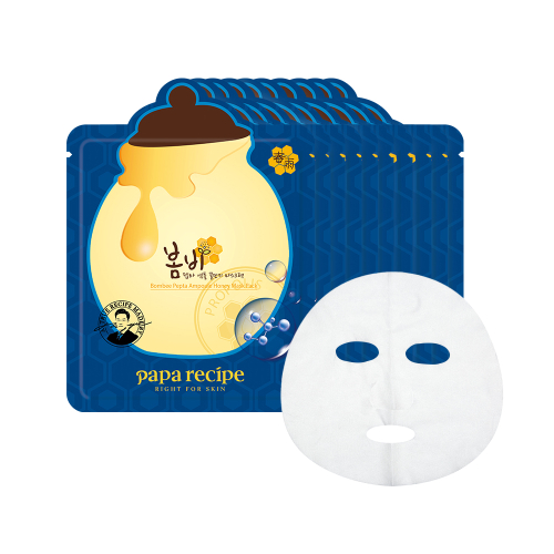 Papa Recipe Bombee Pepta Ampoule Honey Pot Mask Pack (10 sheets)