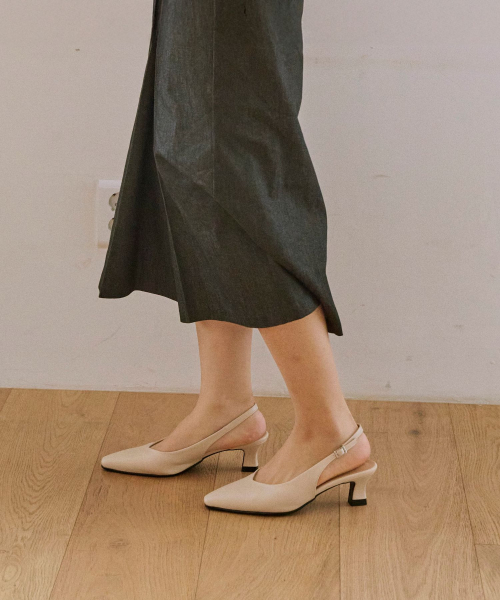 Signature R Slingback 6cm -084 (4 colors)