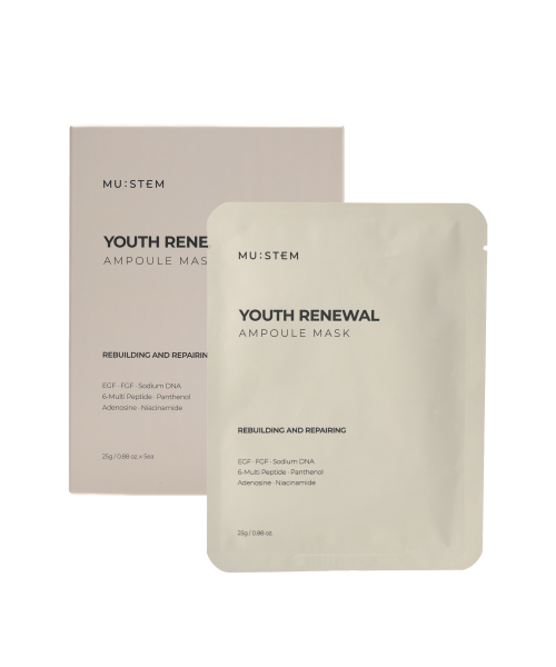MUSTEM Youth Renewal Ampoule Mask 25g (5 sheets)