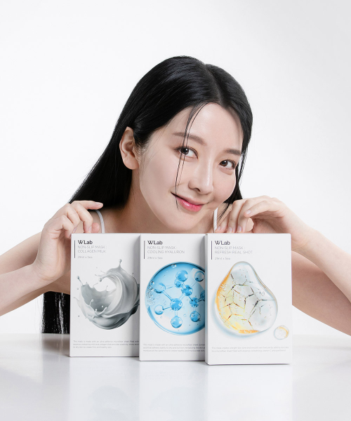 WLAB Select 10 Non-Slip Masks (Cooling Hyaluronic Acid/Collagen Milk/Refresh Real Shot)