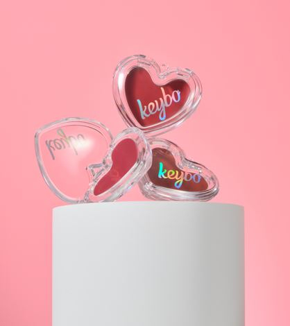 KEYBO Heart Keyring Lip and Cheek