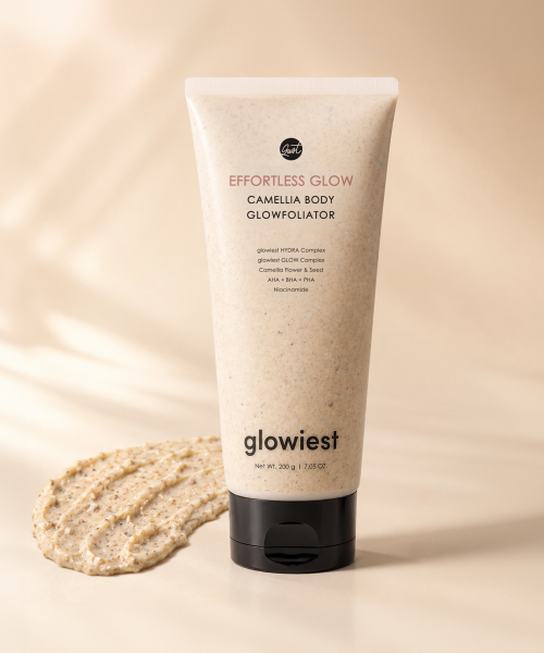 GLOWIEST Epoliss Glow Camellia Low-Irritation Body Scrub Glowpolinator