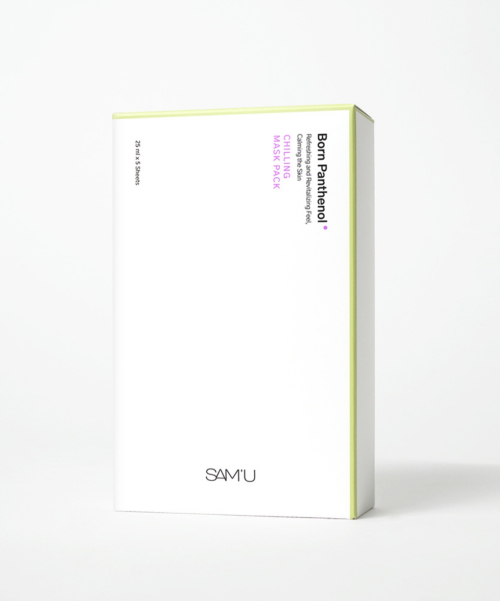 Samu Bon Panthenol Cooling Mask Pack 5 Sheets
