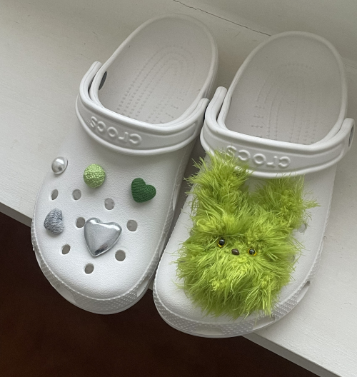 furry bunnies ver shoe parts charm set