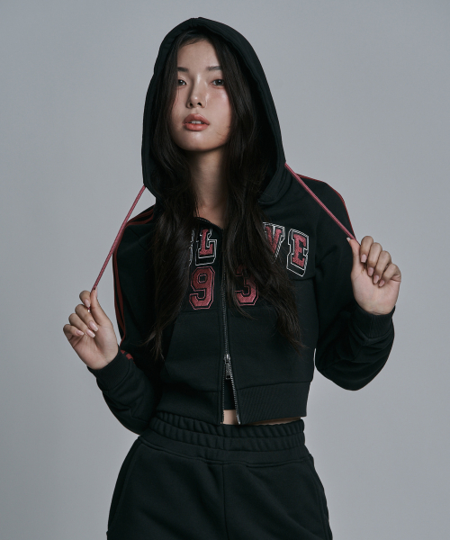 JELEVE - Womens Arch Logo Hoodie Zip-Up