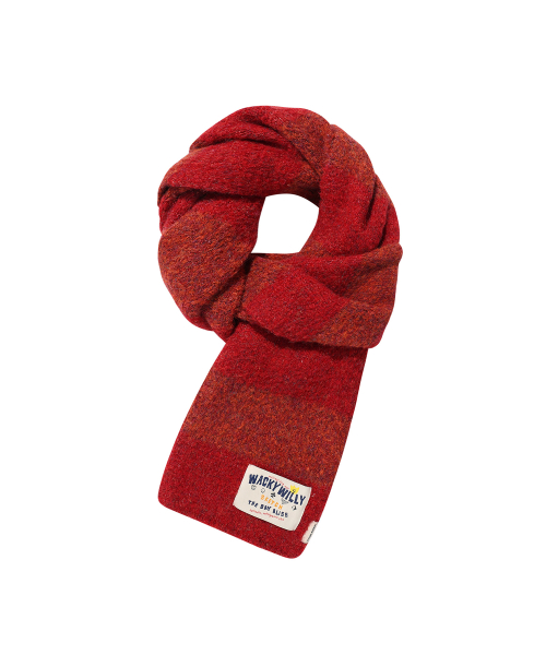 Boucle Muffler Red