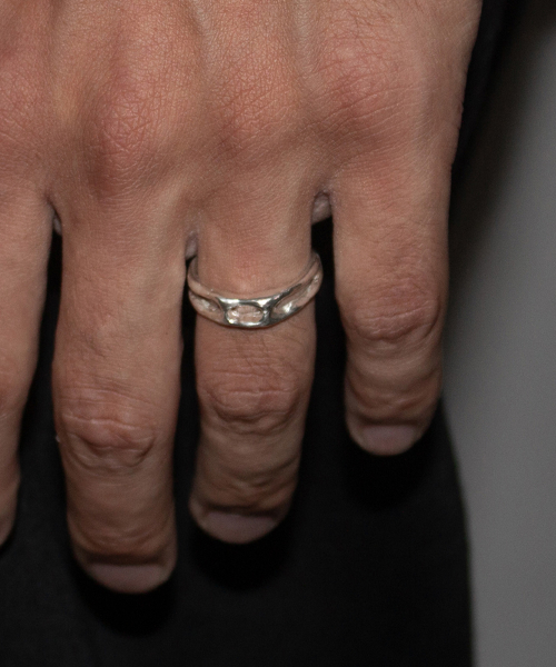 [925 Silver] Bium Ring
