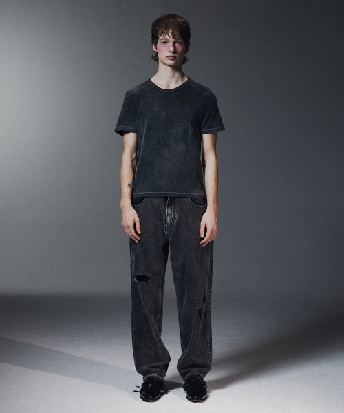 2X Washed Denim - Black