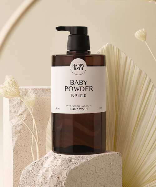 HAPPYBATH Original Collection Baby Powder Body Wash 910g