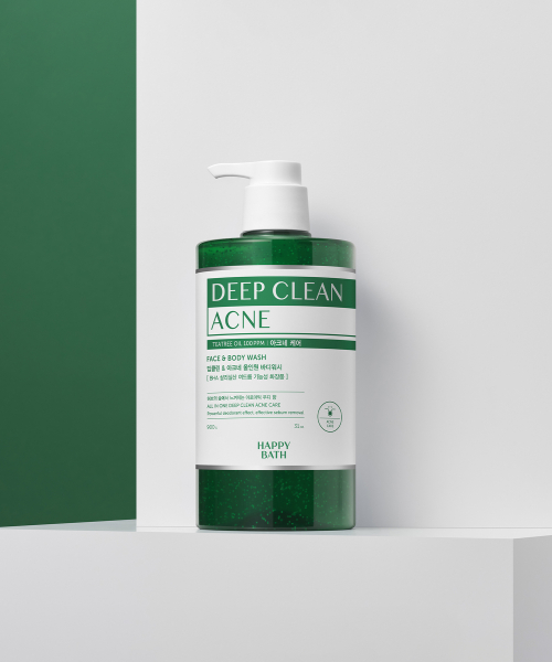 HAPPYBATH Deep Clean Tea Tree Acne Care Body Wash 900g