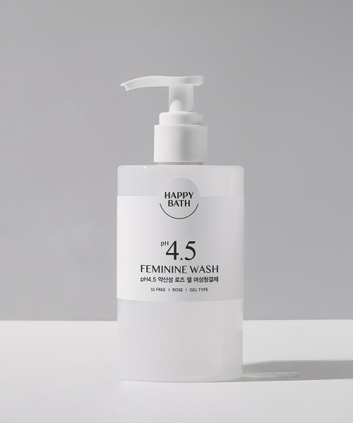 HAPPYBATH pH4.5 Mild Acidic Rose Gel Women's Cleansing Product 300ml