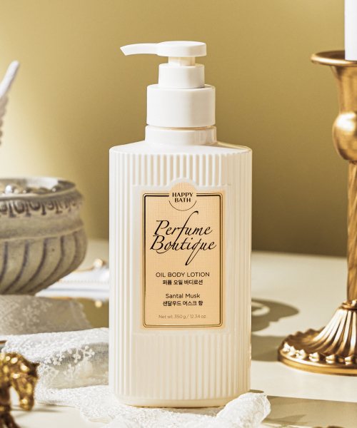 HAPPYBATH Perfume Boutique Oil Body Lotion Santal Musk 350g