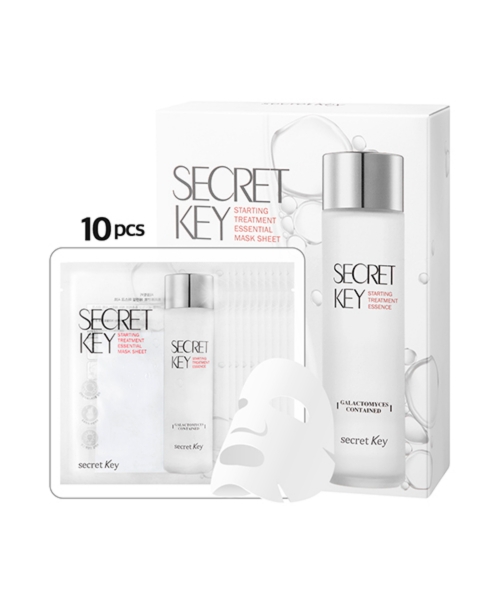 Secret Key Starting Treatment Essential Radiance Mask Sheet (10 Sheets)