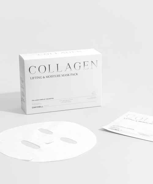 DAYCELLCOSMETICS Daycell Collagen Lifting & Moisture Mask Pack 25g * 4 sheets