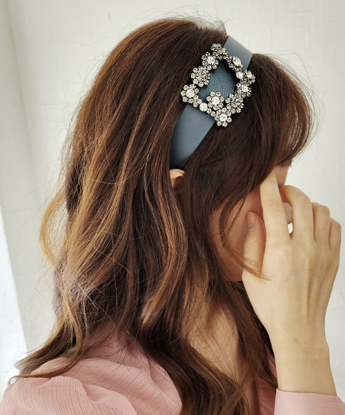 New Glam Glam Crystal Hair Band (Painless Hair Band)