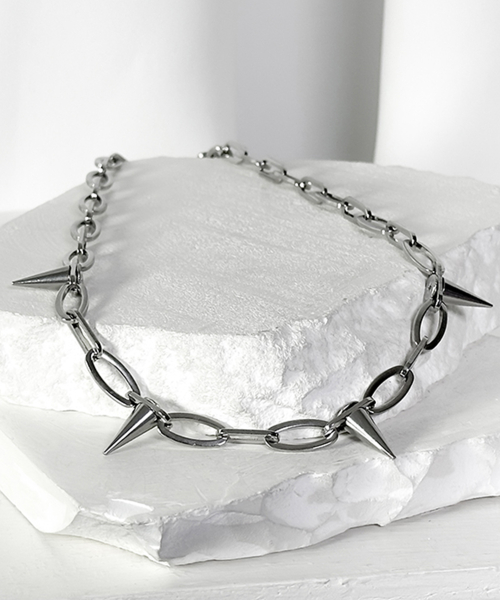 ss-ERBx4 Spike Chain Necklace