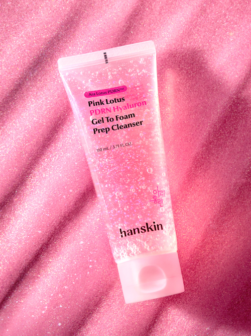 Hanskin PDRN Gel-to-Foam Prep Cleanser (110ml)