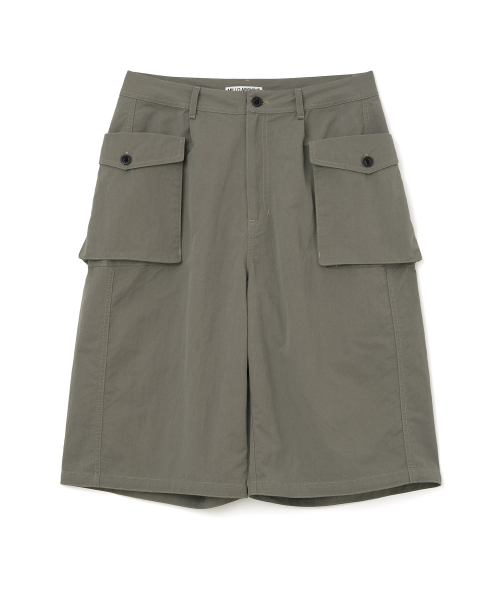 Node Half Pants [Khaki Brown]