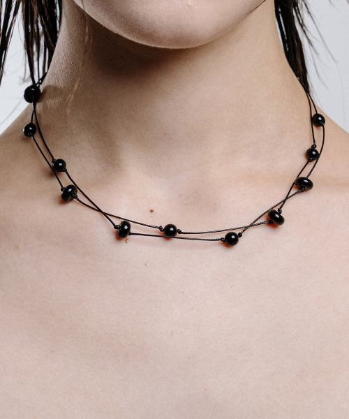 RA008 Messy Line Necklace