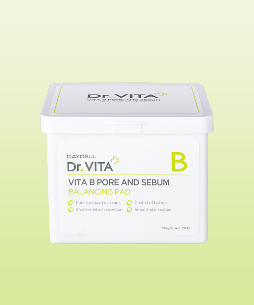 DRVITA Vitamin B Pore and Sebum Balancing Skin Pads 180g