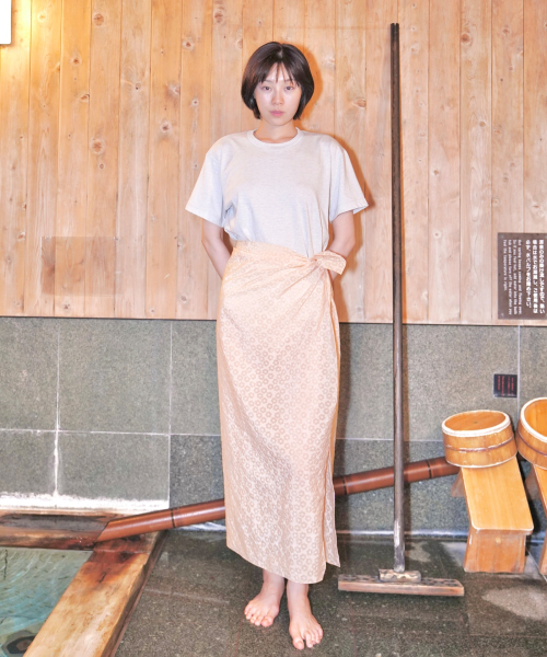 NUUANU - Darya Scarf_Peach