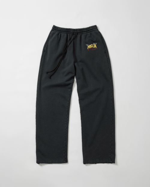 Miglia Straight Sweatpants Dark Charcoal