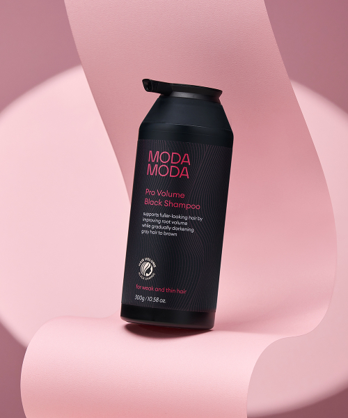 Modamoda Pro Volume Black Shampoo 300g