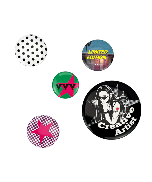 [SET] Archive Logo Multi Pin Badge