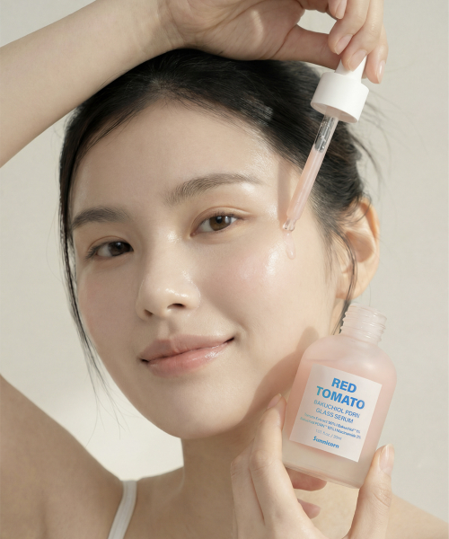 Sunnicorn Red Tomato Bakuchiol PDRN Glass Serum 30ml