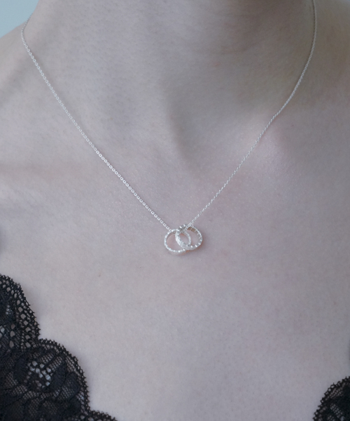 Infinity Necklace - Silver